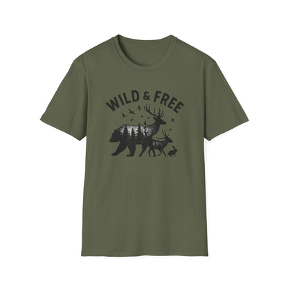 Wildlife in Forest T-Shirt
