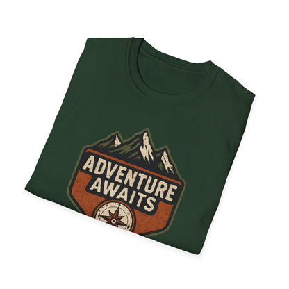 Adventure Awaits Patch T-Shirt