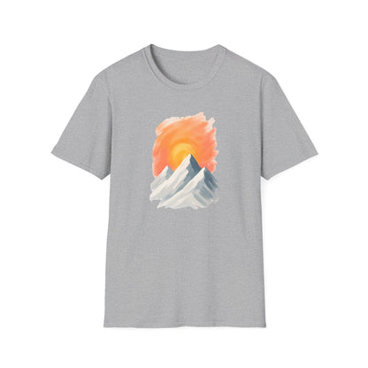 Sunrise Over Peaks T-Shirt
