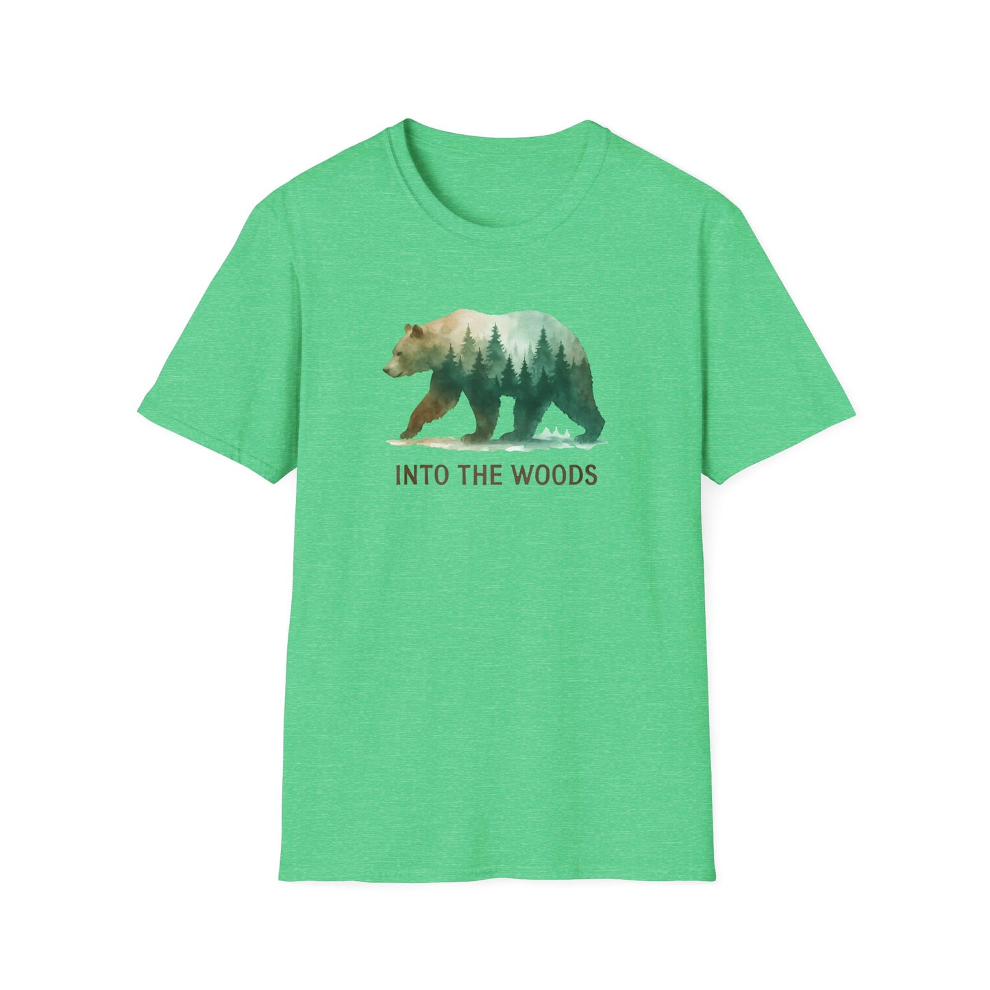 Forest Bear Silhouette T-Shirt
