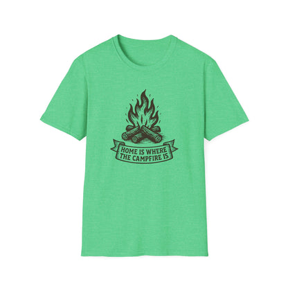 Campfire Home Banner T-Shirt