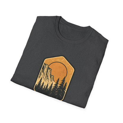 Sunset Mountain Forest T-Shirt