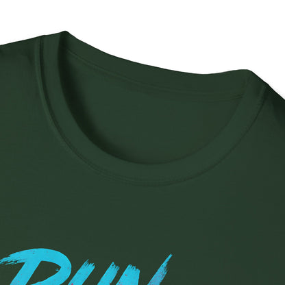 Neon Run Wild Typography T-Shirt