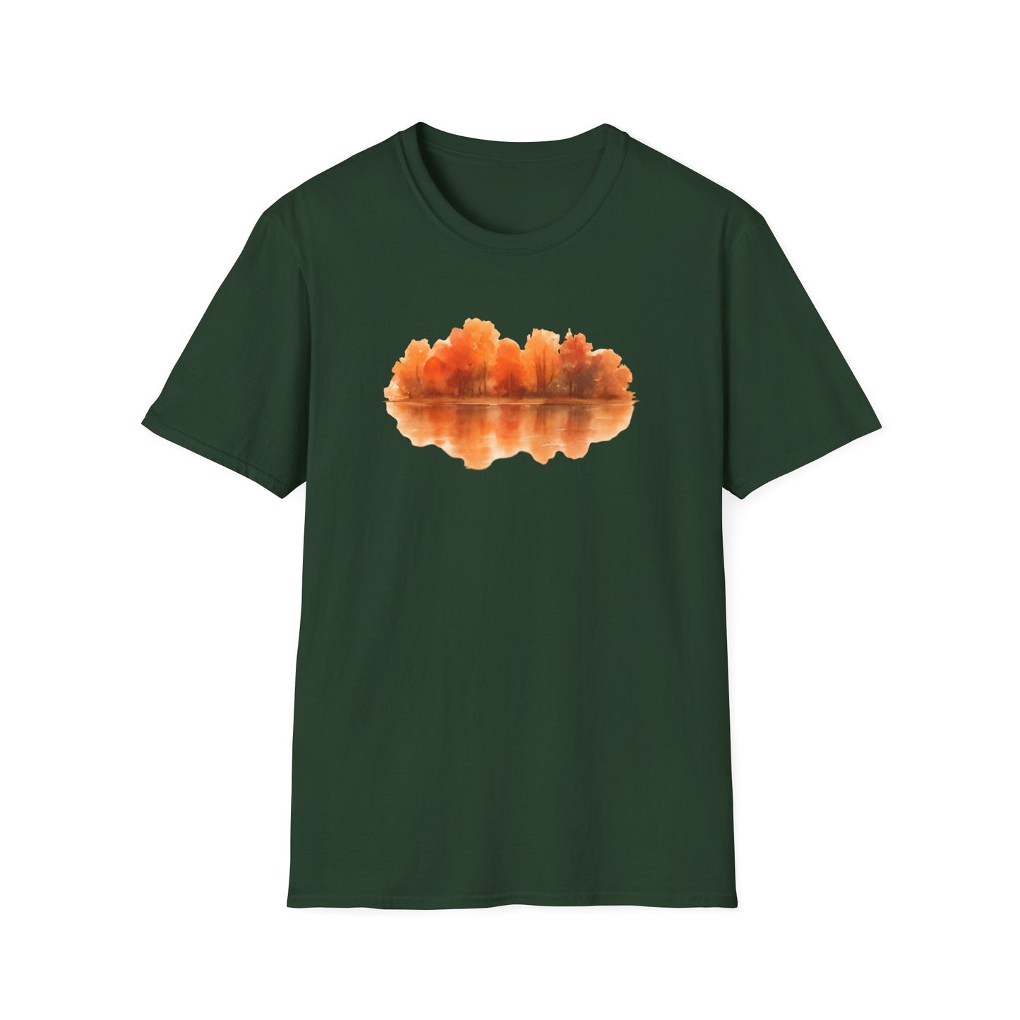 Autumn Lake Reflection T-Shirt