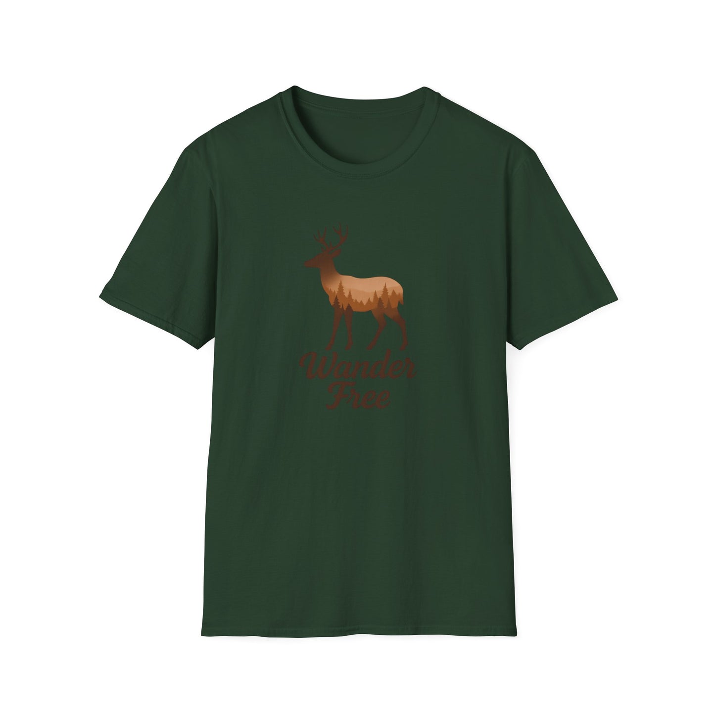 Moose Forest Silhouette T-Shirt