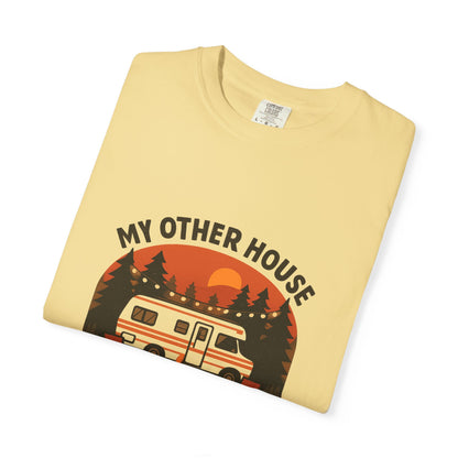 My Other House Has Wheels T-Shirt – Funny RV Camping Shirt for Travelers, Campers & Van Life Lovers