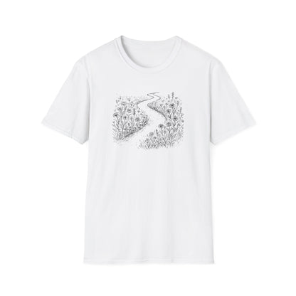 Winding path through grass T-Shirt