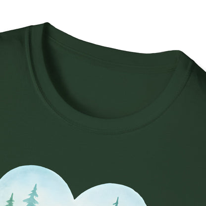 Forest Therapy Heart T-Shirt