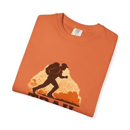 Trail Junkie T-Shirt | Funny Hiking Shirt for Men & Women | Outdoor Adventure Tee, Hiker Gift for Trail Lovers