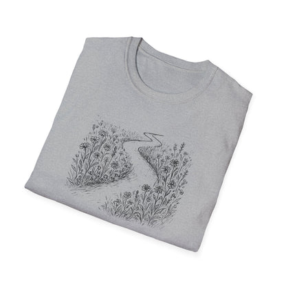 Winding path through grass T-Shirt