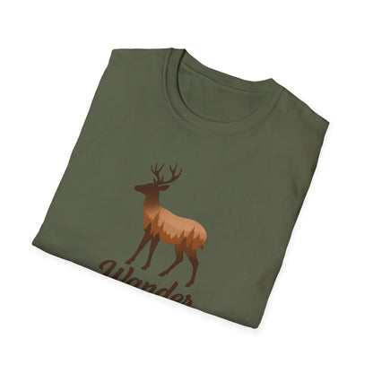 Moose Forest Silhouette T-Shirt