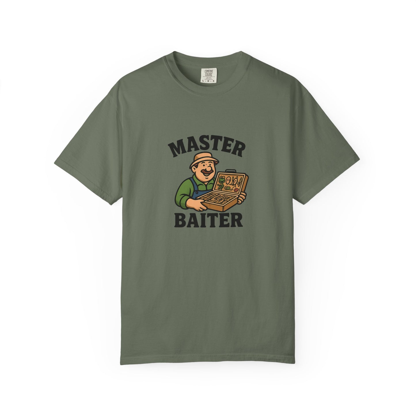 “Master Baiter” Fishing T-Shirt – The Funniest Catch of the Day!