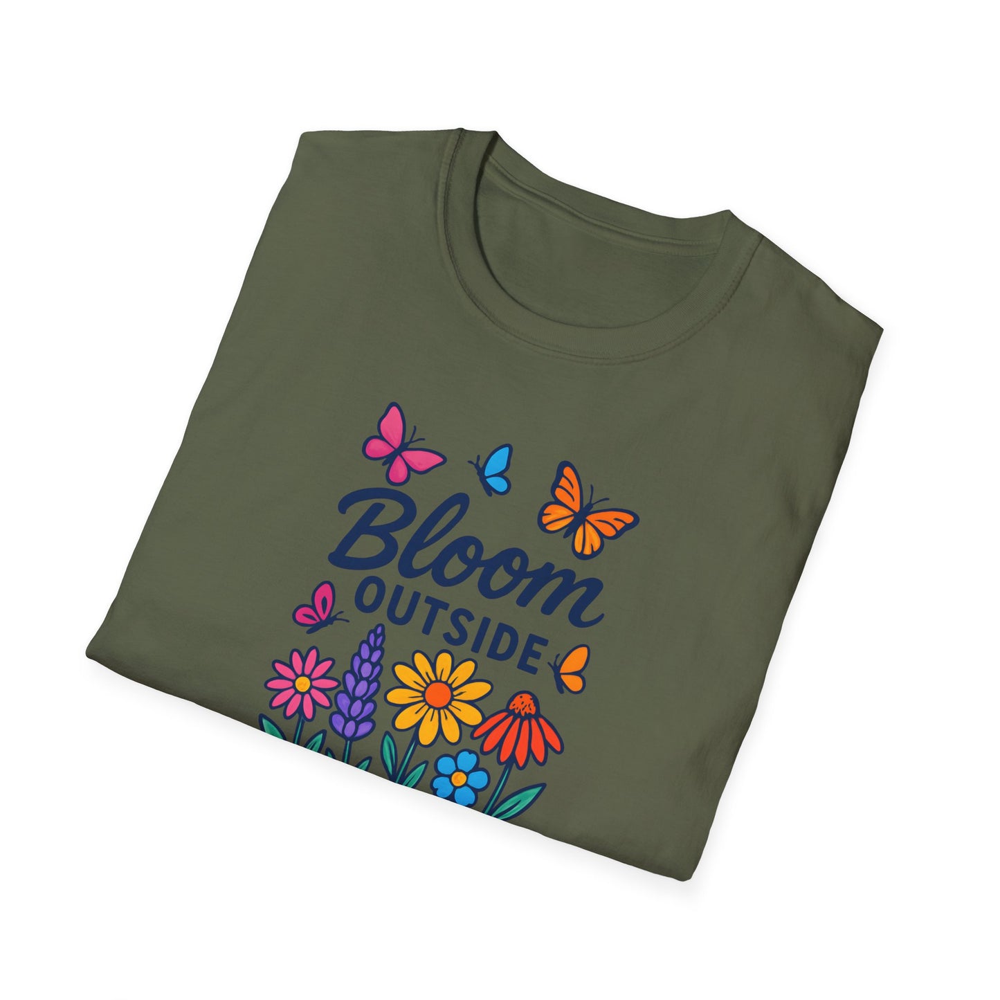Bloom Outside Flowers T-Shirt