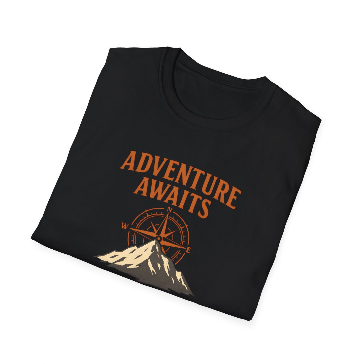Adventure awaits compass mountain T-Shirt