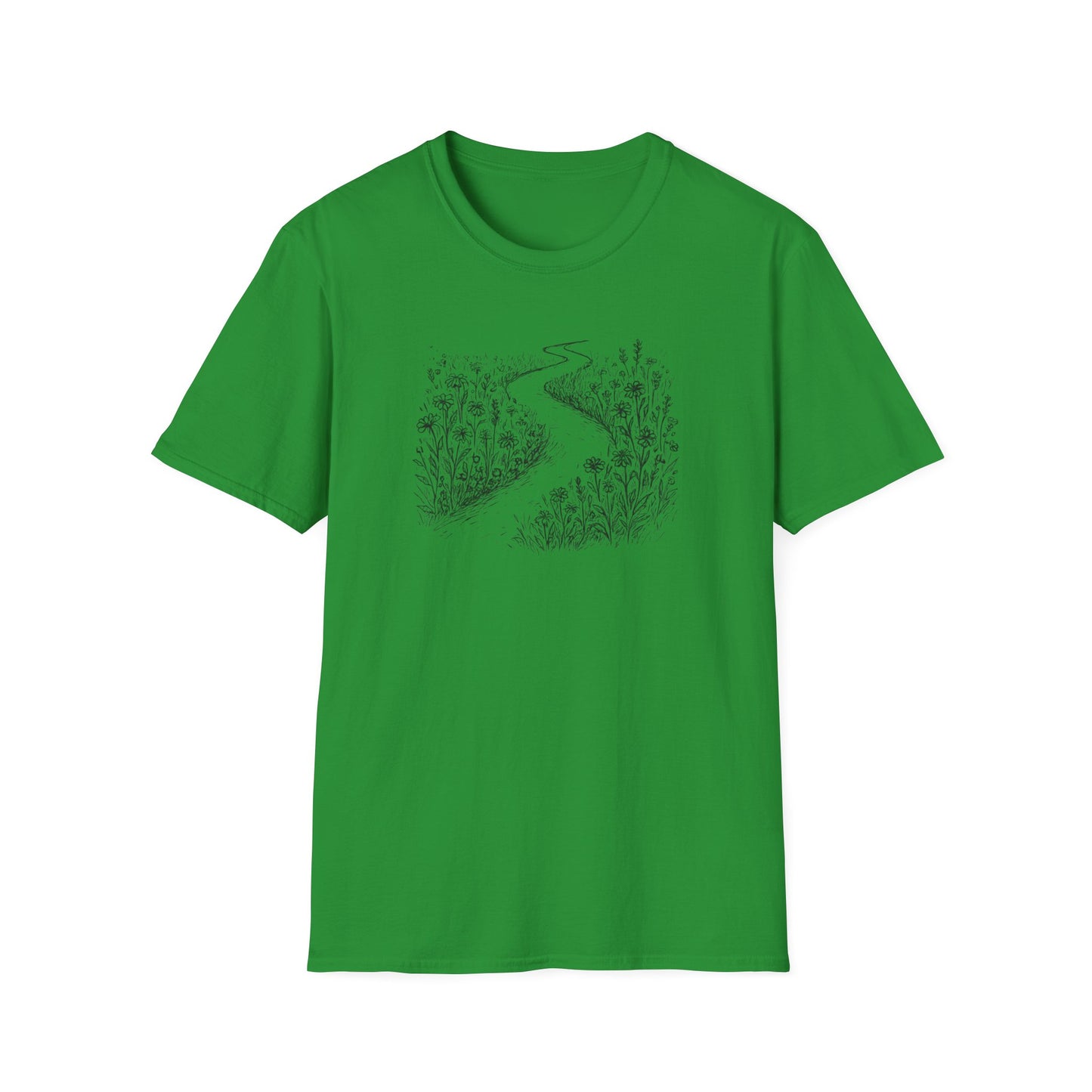 Winding path through grass T-Shirt