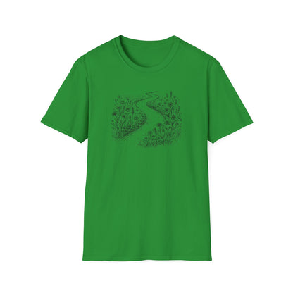 Winding path through grass T-Shirt