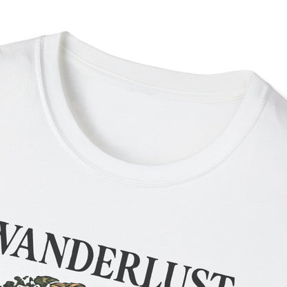 Lush Tropical Floral Scene T-Shirt