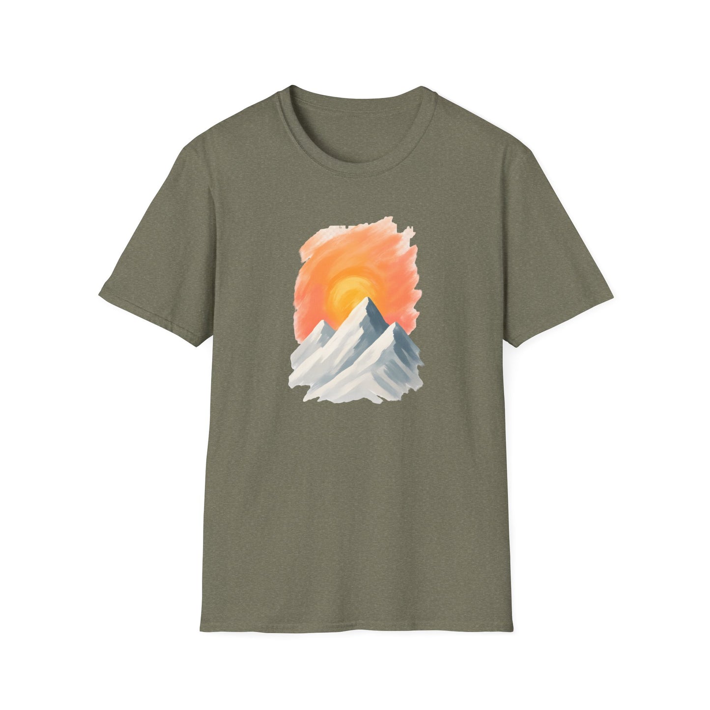 Sunrise Over Peaks T-Shirt