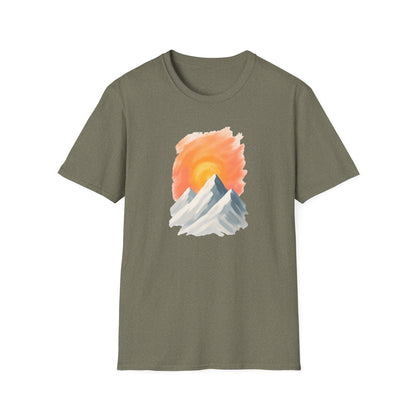 Sunrise Over Peaks T-Shirt