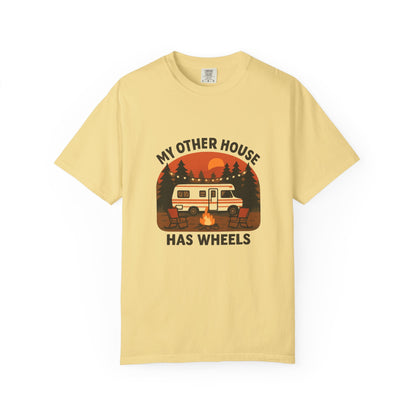 My Other House Has Wheels T-Shirt – Funny RV Camping Shirt for Travelers, Campers & Van Life Lovers