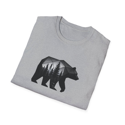 Geometric bear forest T-Shirt
