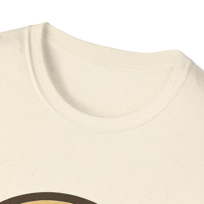 Camping Badge T-Shirt — "Eat. Sleep. Camp. Repeat." Outdoor Adventure Tee