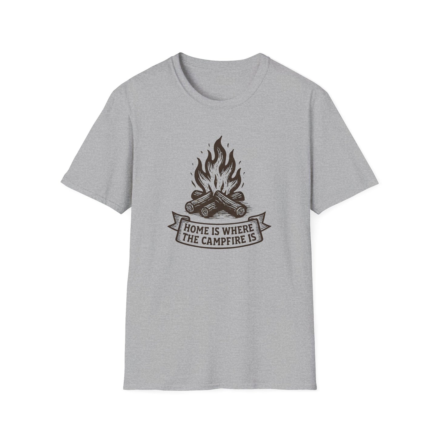 Campfire Home Banner T-Shirt