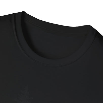 Hiker in Dark Forest T-Shirt