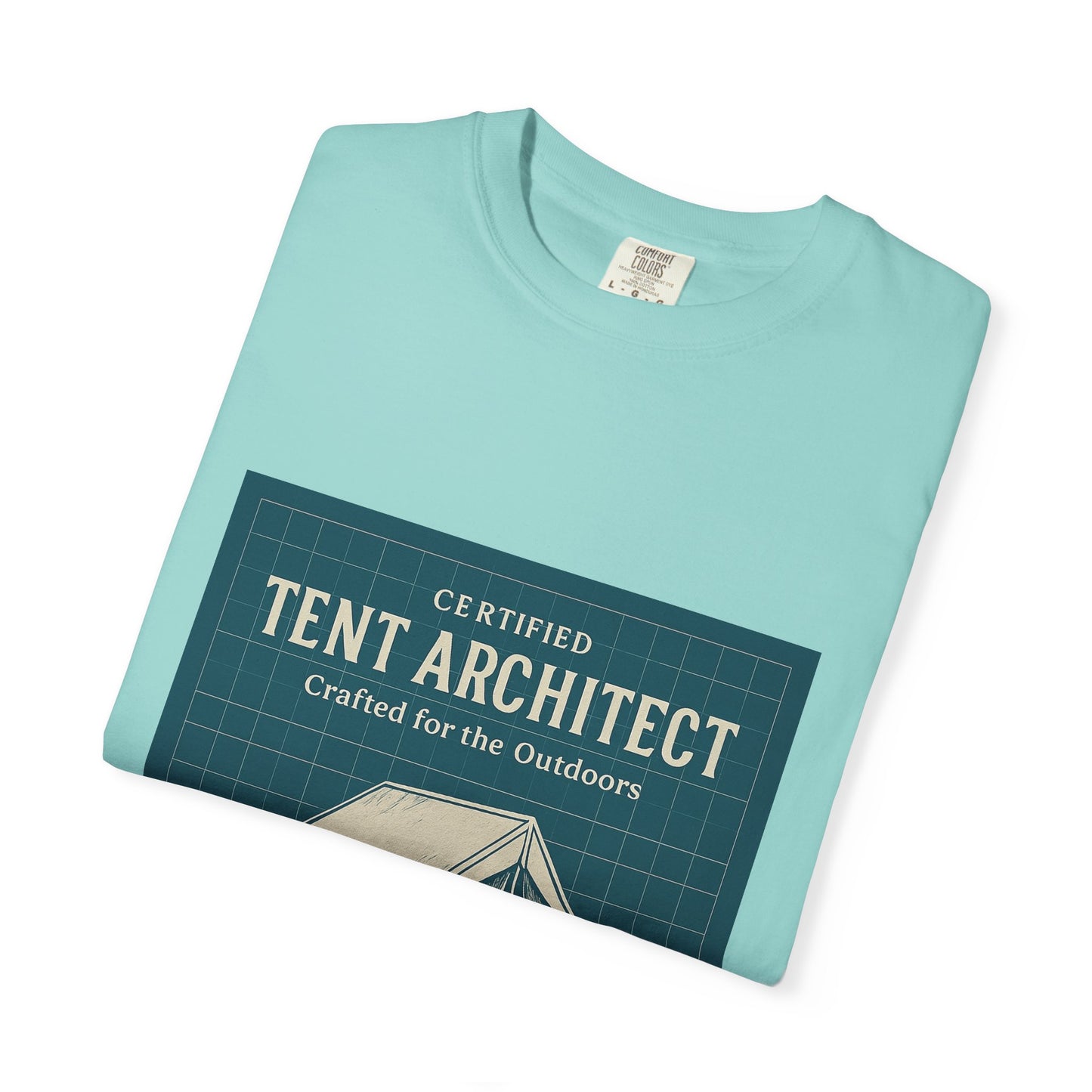 Tent Architect T-Shirt – 'Certified Tent Architect' Camping Tee for Outdoor Enthusiasts