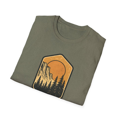 Sunset Mountain Forest T-Shirt