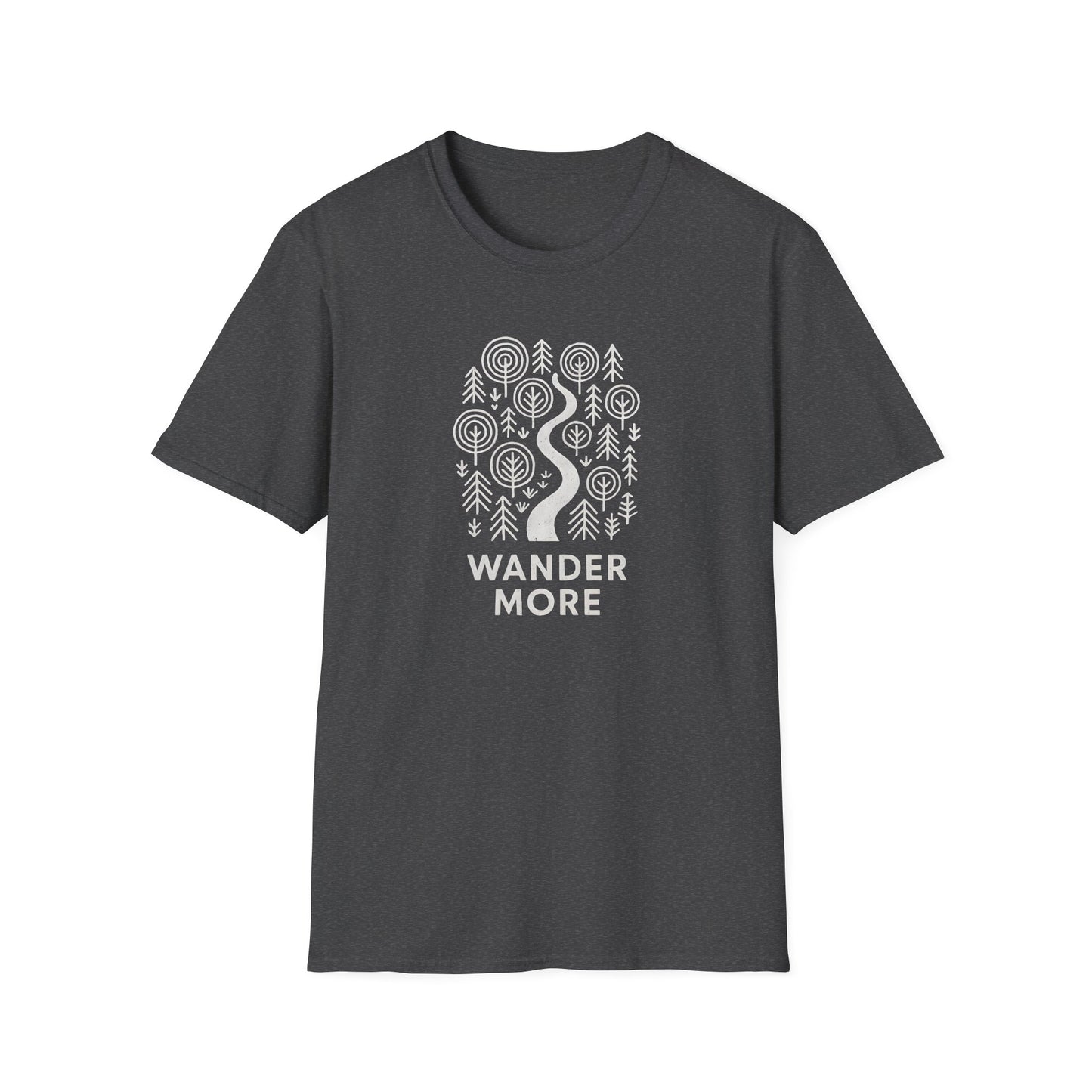 Winding Path Through Forest T-Shirt