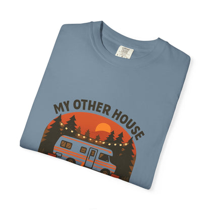 My Other House Has Wheels T-Shirt – Funny RV Camping Shirt for Travelers, Campers & Van Life Lovers