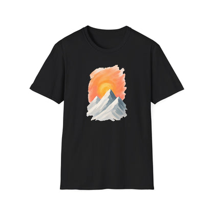 Sunrise Over Peaks T-Shirt