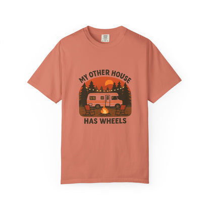 My Other House Has Wheels T-Shirt – Funny RV Camping Shirt for Travelers, Campers & Van Life Lovers
