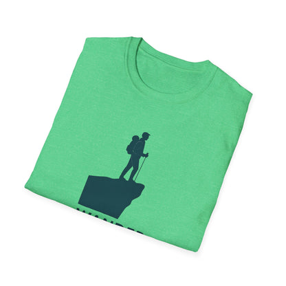 Hiker on Cliff T-Shirt