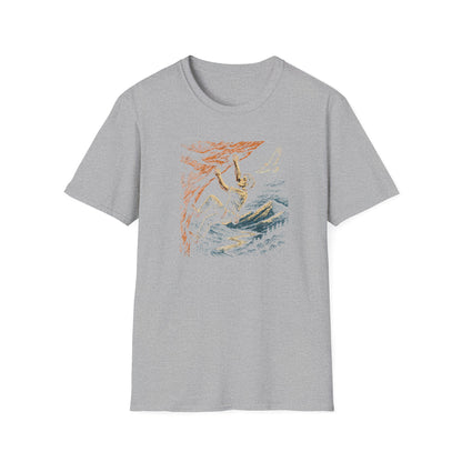 Climber on cliff T-Shirt