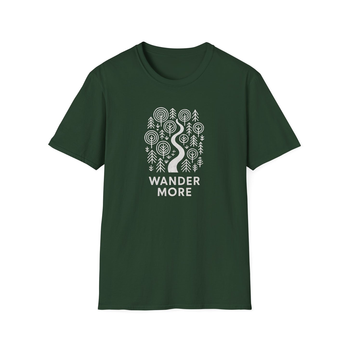 Winding Path Through Forest T-Shirt