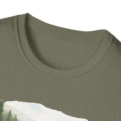 Canoe on Calm Lake T-Shirt