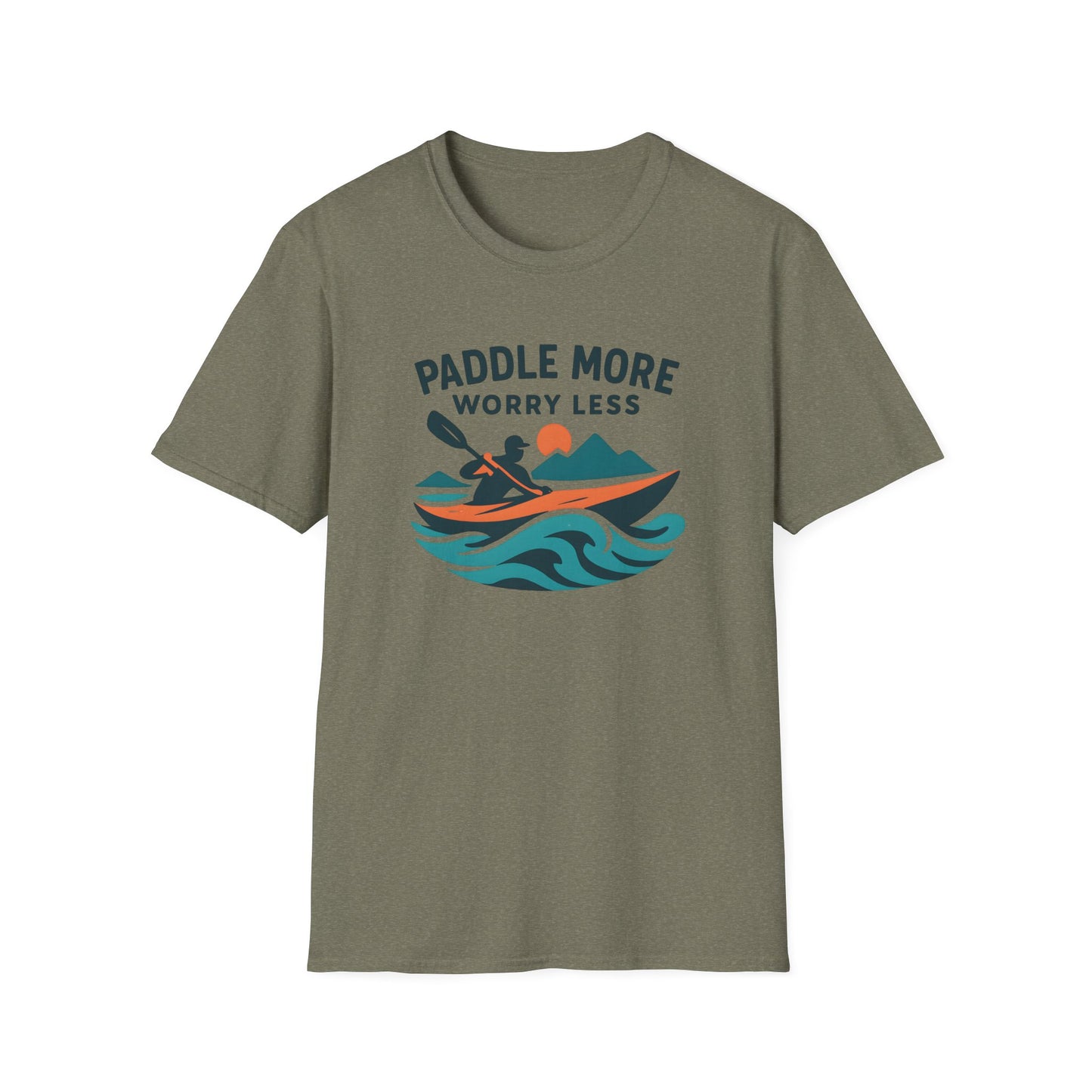 Paddle More Worry Less T-Shirt
