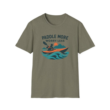 Paddle More Worry Less T-Shirt