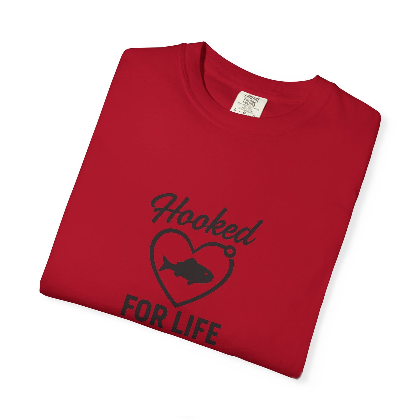 Hooked for Life Fishing Tee – The Perfect Catch for Anglers in Love With the Outdoors