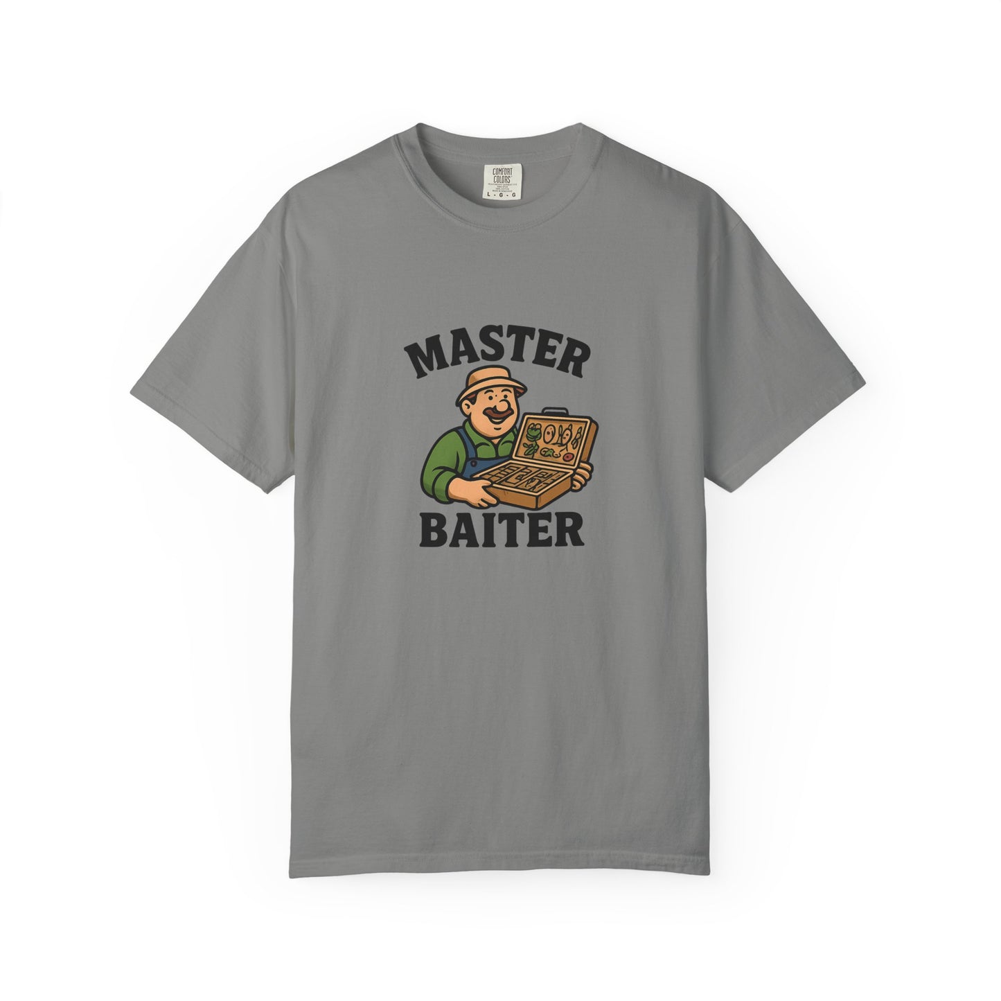 “Master Baiter” Fishing T-Shirt – The Funniest Catch of the Day!