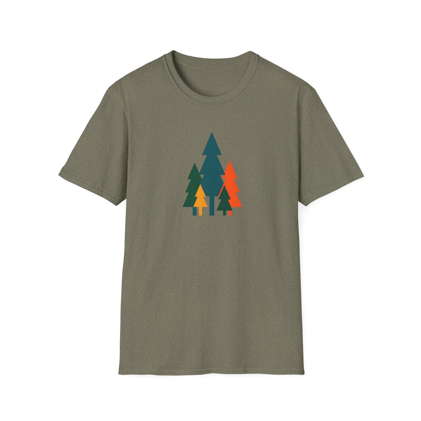 Colorful pine trees T-Shirt