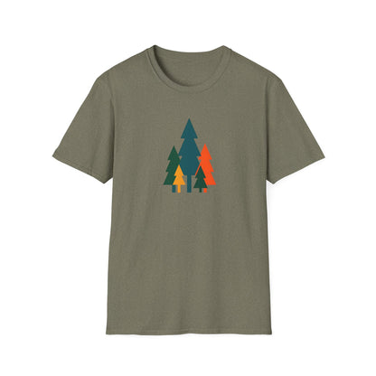 Colorful pine trees T-Shirt