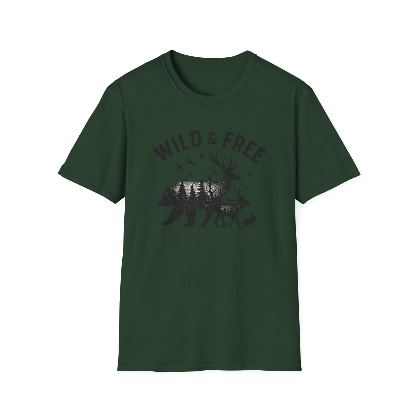 Wildlife in Forest T-Shirt