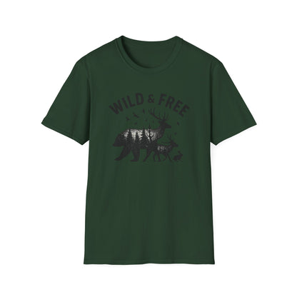 Wildlife in Forest T-Shirt
