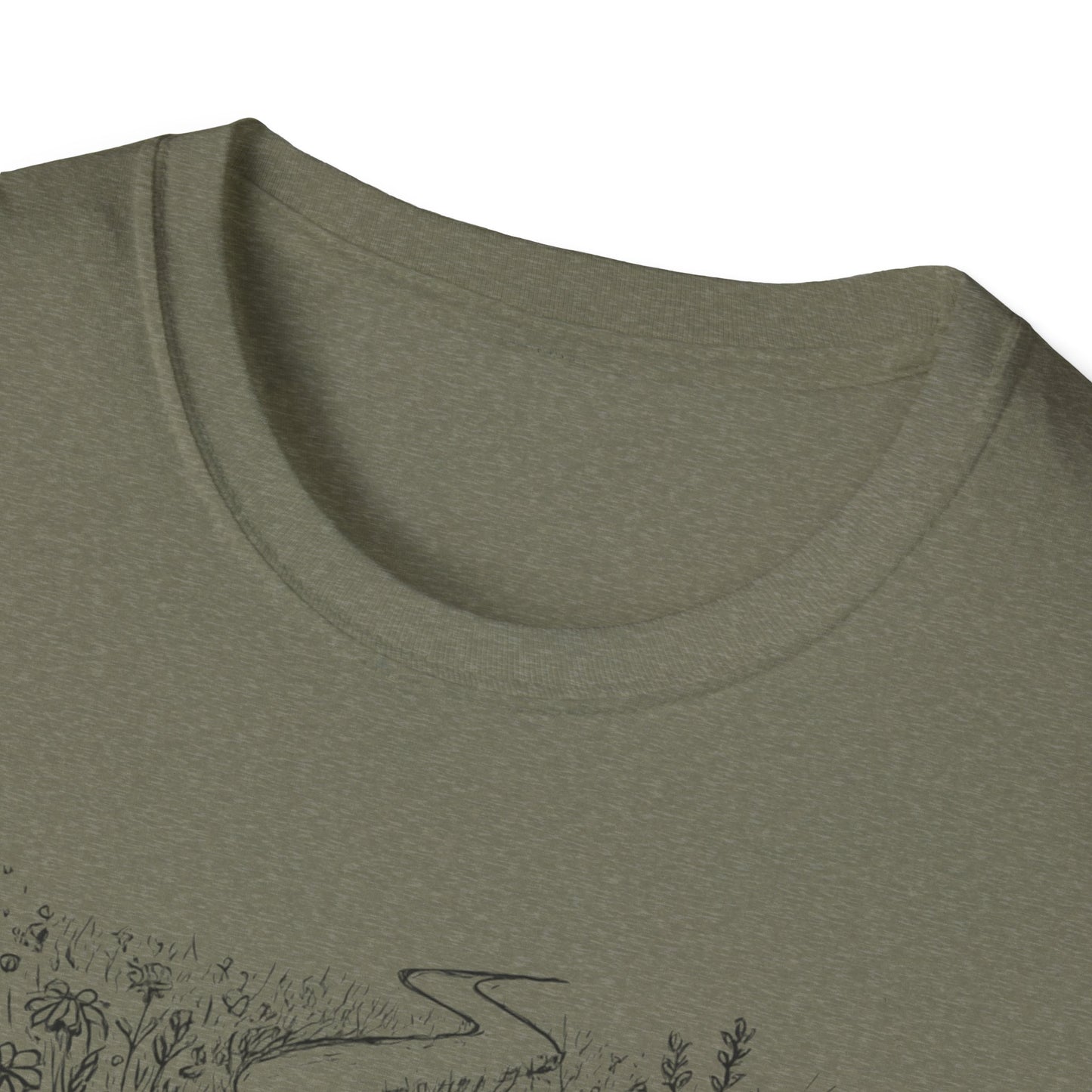 Winding path through grass T-Shirt