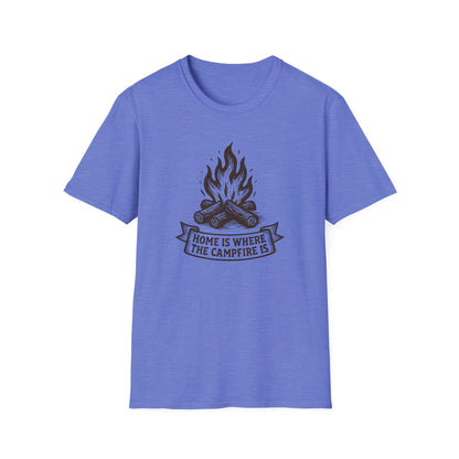 Campfire Home Banner T-Shirt