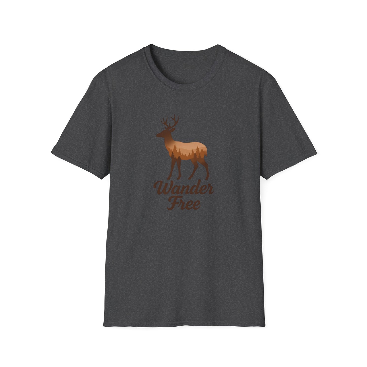 Moose Forest Silhouette T-Shirt
