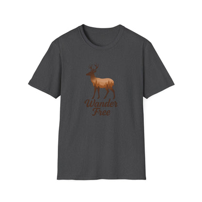 Moose Forest Silhouette T-Shirt